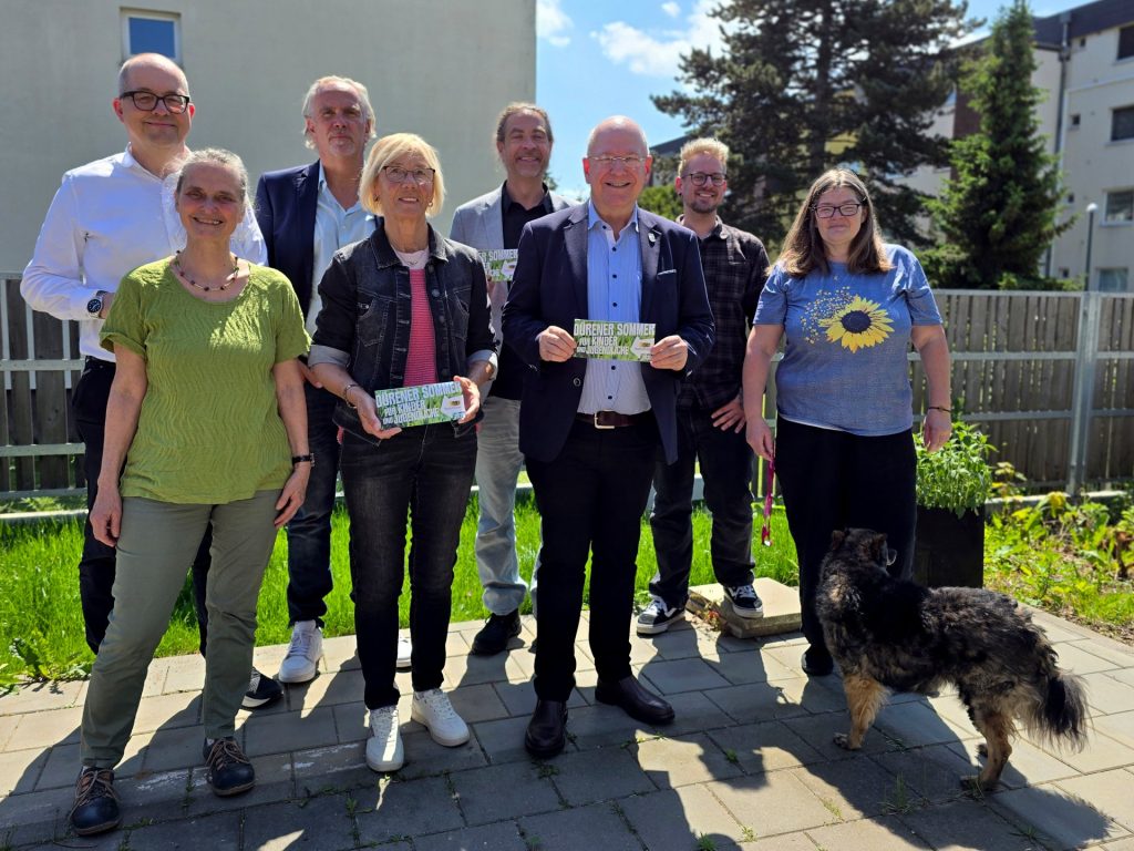 Gruppenbild mit Menschen