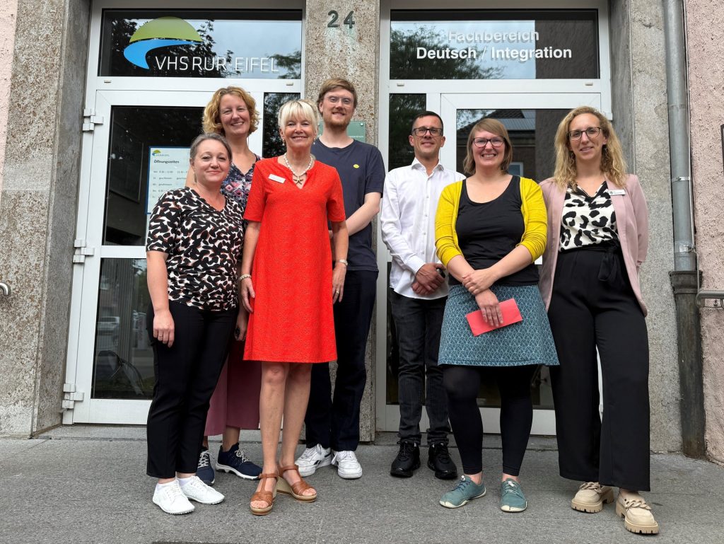 Gruppenbild mit Menschen