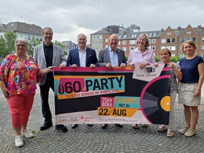 Gruppenbild mit Menschen
