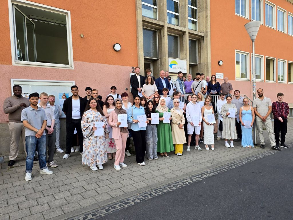 Gruppenbild mit Menschen