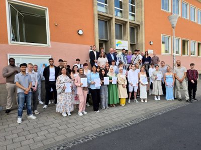 Gruppenbild mit Menschen
