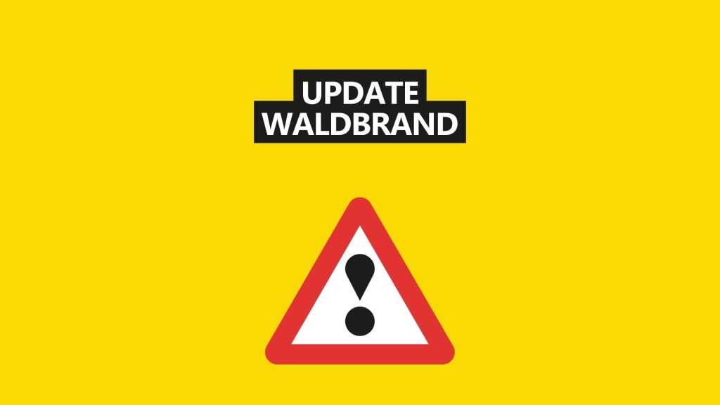 Update Waldbrand