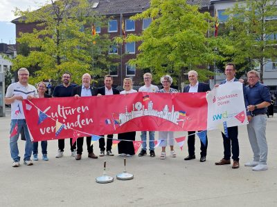 Gruppenbild mit Menschen