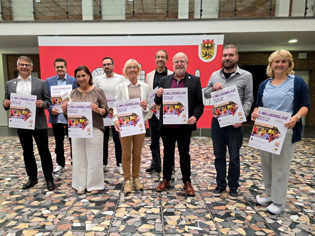 Gruppenbild mit Menschen
