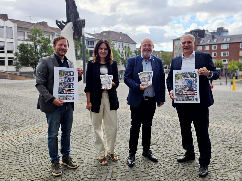 Gruppenbild mit Menschen